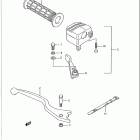 LT250S Quad Sport 1989-1990 Right handle switch