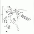 LT500R Quad Racer 1987-1990 Left handle switch