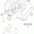 LT-A500X,XC Rear fender (lt-a500xl7 p28)