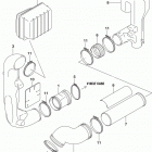 LT-A750X,XC Belt cooling duct