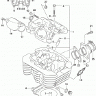 LT-F400F Cylinder head (lt-f400fl7 p28)