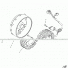 GRIZZLY EPS 4WD  (YFM70GPAKW/YFM70GPAKR) Генератор
