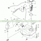GRIZZLY EPS 4WD (YFM70GPAKW/YFM70GPAKR) ТОПЛИВНЫЙ БАК