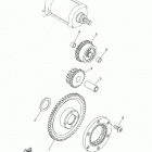 GRIZZLY EPS 4WD SPEC (YFM70GPLKL) Муфта стартера
