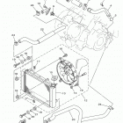 KODIAK 450 EPS 4WD (YFM45KPXKG) Радиатор и Патрубки