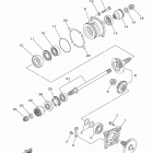 KODIAK 700 4WD  (YFM70KDXKG/YFM70KDXKR) Промежуточный ведущий вал