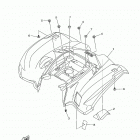 KODIAK 700 4WD  (YFM70KDXKG/YFM70KDXKR) Задний бампер
