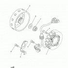 YFZ450R  (YFZ45YSXKL) Генератор