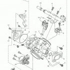 _KPSJS KODIAK 700 EP (YFM70KPSJS/YFM70KPSJB) Корпус дроселя в сборе