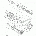 KODIAK 450 4WD (YFM45KDXJG/YFM45KDXJR) Сцепление