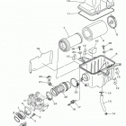 KODIAK 450 4WD (YFM45KDXJG/YFM45KDXJR) Впускная система