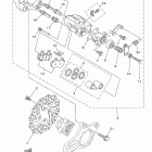 YFZ450R SE (YFZ45YSSJW) Задний суппорт