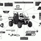 003 - Defender HD10 - North America 09- decals defender - hd10 - xmr