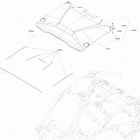 003 - Maverick Turbo R - International 09- body maverick - roof section - carbon black