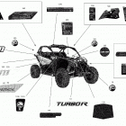 003 - Maverick Turbo R - North America 09- decals maverick - turbo r - package std - north amer...