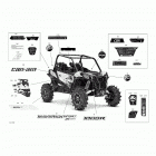 004 - Maverick Sport 1000R - XMR - North America 09- decals maverick sport - 1000r - package xmr
