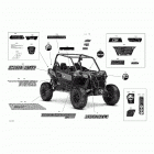 005 - Maverick Sport 1000R - XRC - North America 09- decals maverick sport - 1000r - package xrc