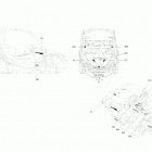 1- Commander 800R EFI 09- decals commander non max 800r - package std