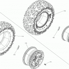 2- Commander 1000R EFI 07- wheels and tires commander - package ltd