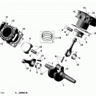 3- Traxter HD10 01- crankshaft, piston and cylinder - hd10