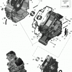 Commander 800R EFI 01- crankcase - 800r efi