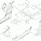 Commander 800R EFI 09- body and accessories commander non max - central squ...