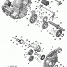 Commander 800R EFI 01- gear box and components - 850 efi except xmr