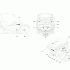 Commander 800R EFI 09- decals commander non max 800r - package xt
