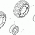 Defender HD8 07- wheels and tires defender - package base