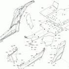 Maverick 09- body central part maverick - gulfstream blue models
