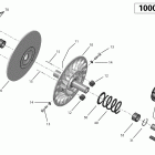 Maverick 05- transmission, driven pulley - xmr
