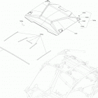 Maverick X3 Turbo - XRC 09- body parts - carbon black - package xrc - roof secti...