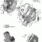 Traxter HD10 - XMR 01- crankcase - hd10