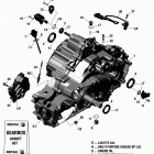 Traxter HD8 05- gear box assembly