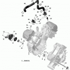 Traxter MAX HD10 01- engine cooling - hd10
