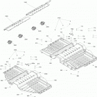 Traxter MAX HD10 09- cab interior floor defender max - all package