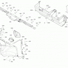 Traxter MAX HD10 09- cab interior front part defender max - all package