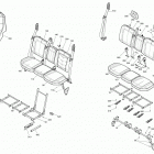 Traxter MAX HD10 09- seat traxter max - hd10