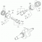 MULE 4010 TRANS4x4 (KAF620SKF) Crankshaft  /  piston(s)