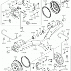 MULE 4010 TRANS4x4 (KAF620SKF) Rear hubs  /  brakes
