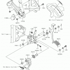 MULE PRO-FX (KAF820EKF) Brake pedal  /  throttle lever