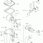 MULE SX (KAF400JKF) Air cleaner(jhf-jjf)