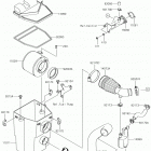 MULE SX (KAF400KKF) Air cleaner(khf  /  kjf)(cn)