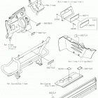 MULE SX (KAF400SKF) Лейбл предостережения