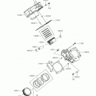 TERYX (KRF800GKF) Цилиндр(ы) /  поршень