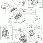 TERYX (KRF800GKFA) ГОЛОВКА ЦИЛИНДРА