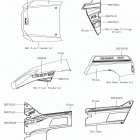 TERYX4 (KRT800GKF) Decals(gray)(gkf)