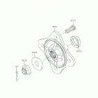 TERYX4 (KRT800GKF) Rear hubs  /  brakes