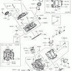 TERYX4 (KRT800HKF) ГОЛОВКА ЦИЛИНДРА