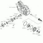 TERYX4 (KRT800HKF) Передняя коническая зубчатая передача